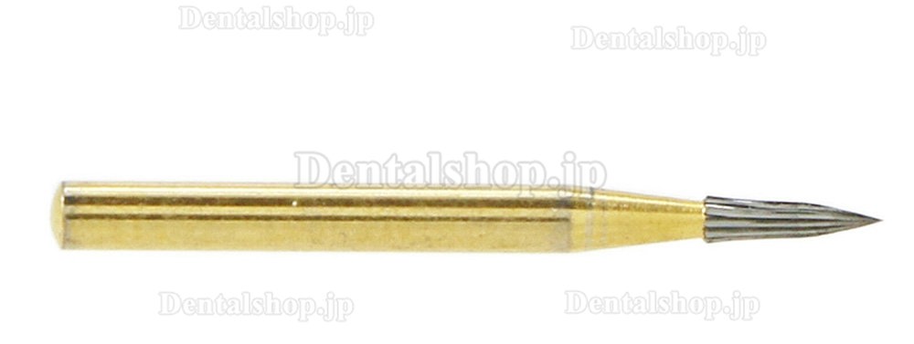 10Pcs Wave Dental 歯科用狭いテーパーエンドTF 7902 カーバイドバー 12ブレード